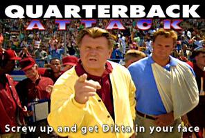 Quarterback Attack Cartaz