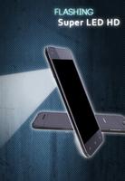 Flashing Super LED HD poster