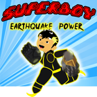 Super Boy Earthquake Power Zeichen