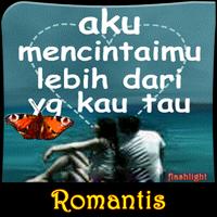Gambar DP Romantis الملصق