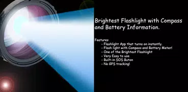 Brightest Flashlight for Samsung Galaxy