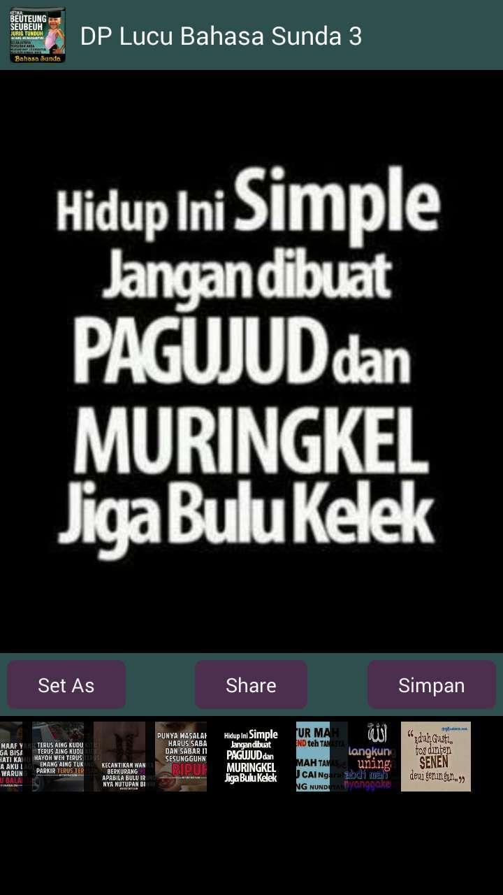 Dp Lucu Bahasa Sunda For Android Apk Download