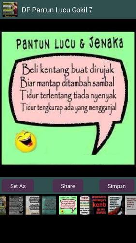 Dp Pantun Lucu Gokil Apk 1 3 Download For Android Download Dp
