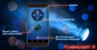 برنامه‌نما Flashlight X عکس از صفحه