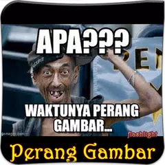 Perang Gambar Komentar Lucu