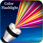 super linterna- luz de color llevada más brillante icono