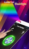 برنامه‌نما Super Flashlight - Free Brightest LED Color Light عکس از صفحه