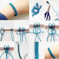 DIY Handmade Bracelet Tutorial โปสเตอร์