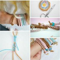 DIY Handmade Bracelet Tutorial ภาพหน้าจอ 2