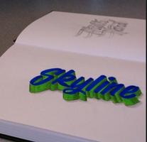 3D Hand Lettering capture d'écran 3