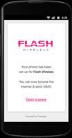 Flash Wireless Internet Setup Screenshot 1