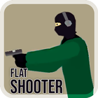 Flat Shooter Zombies أيقونة