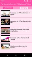 Flat Stomach Exercise - ABS Workout Videos captura de pantalla 1