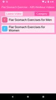 Flat Stomach Exercise - ABS Workout Videos captura de pantalla 2