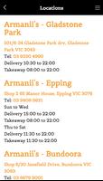 برنامه‌نما Armanii's Caffe Cucina عکس از صفحه