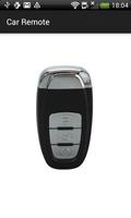 Car remote الملصق