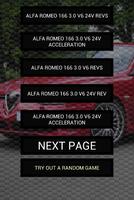 Engine sounds of Alfa 166 poster