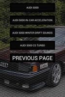 Engine sounds of Audi 5000 スクリーンショット 1