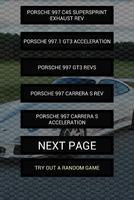Engine sounds of Porsche 997 poster