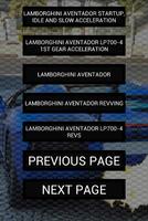 Engine sounds of Aventador ảnh chụp màn hình 1