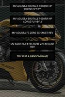 Engine sounds of MV Agusta Poster