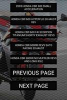 Engine sounds of CBR600RR ảnh chụp màn hình 3