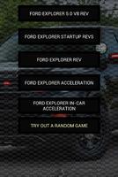 Engine sounds of Ford Explorer पोस्टर