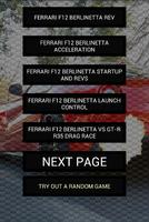 Poster Engine sound of F12 Berlinetta