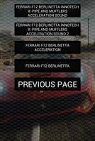 Engine sound of F12 Berlinetta ภาพหน้าจอ 1