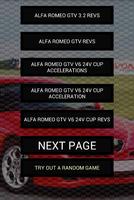Engine sounds of Alfa GTV poster