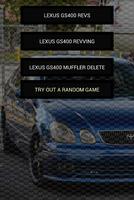 Engine sounds of Lexus GS400 постер