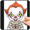 How To Draw Pennywise IT(Pennywise IT Drawing)