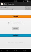 Code Converter Plakat