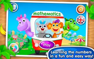 Math, Count & Numbers for Kids ポスター