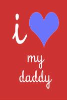 Happy Father's Day Card Affiche