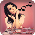 My Name Musical Ringtone Maker icône