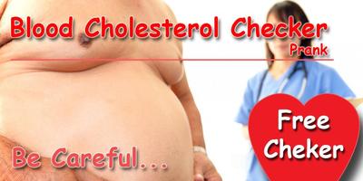 Blood Cholesterol Cheker Prank poster