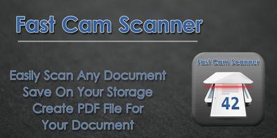 Fast Cam Scanner Plakat