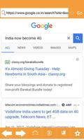 4G Internet Browser screenshot 3