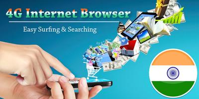 4G Internet Browser الملصق