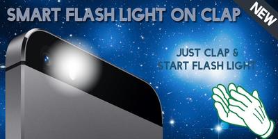 Smart Flash Light on Clap постер