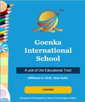 Goenka International School poster
