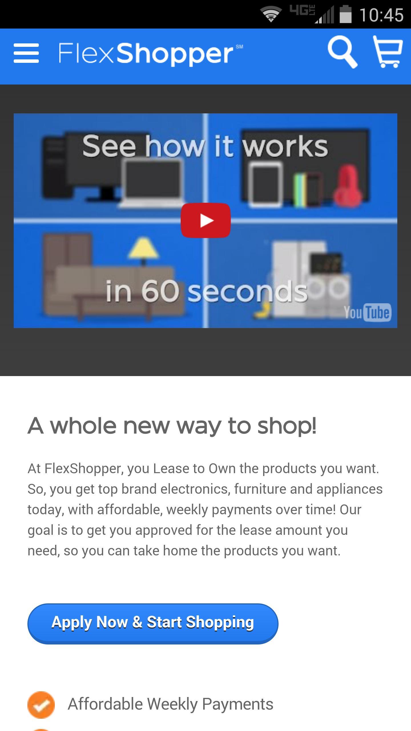 Descarga de APK de FlexShopper para Android