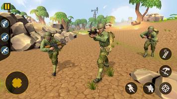 US Army Commando WW2 Survival Battlegrounds Game capture d'écran 3