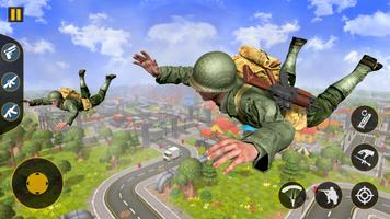 US Army Commando WW2 Survival Battlegrounds Game Affiche