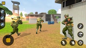 US Army Commando WW2 Survival Battlegrounds Game capture d'écran 2