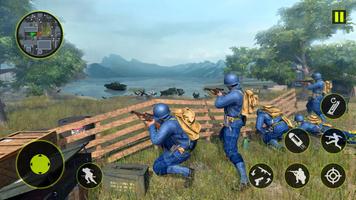 US Army WW2 Battleground Survival Shooting Game capture d'écran 2