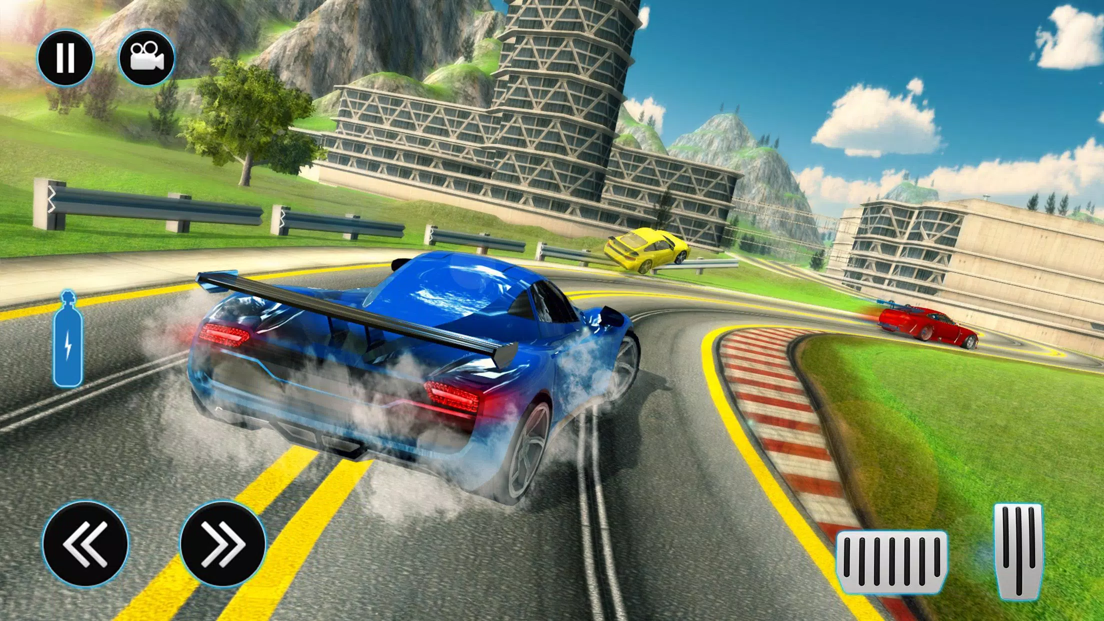 Jogo de simulador de condução de carro GT versão móvel andróide