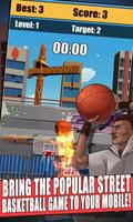 Flick Basketball Shooting ภาพหน้าจอ 1