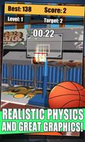 Flick Basketball Shooting imagem de tela 2